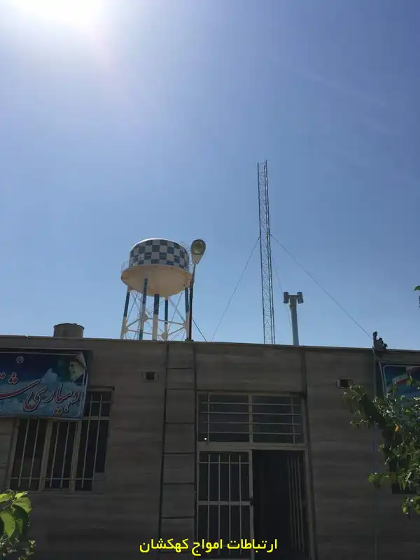 کشش و تنظیم مهارهای دکل مهاری دهیاری شترخوار