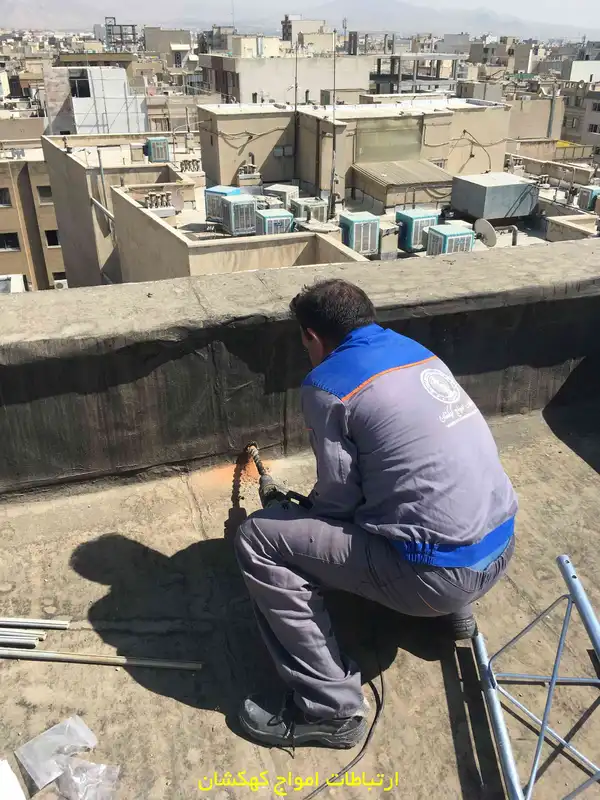 پروژه نصب دکل مهاری سارمان اوج