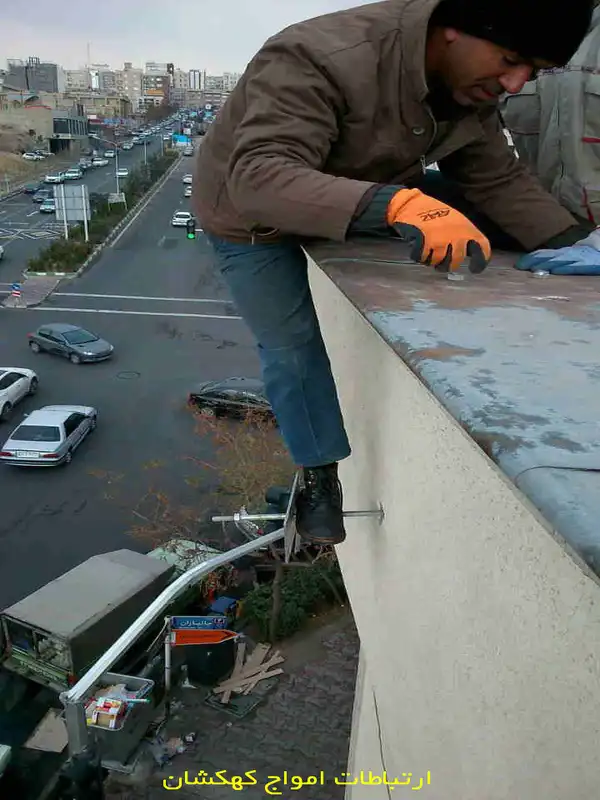 تکمیل پروژه نصب دکل مهاری در شرکت راه‌سازی معتبر