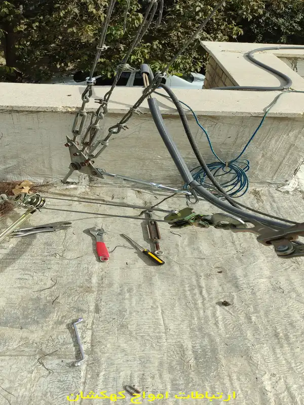 رگلاژ ایستایی دکل مهاری آب و فاضلاب