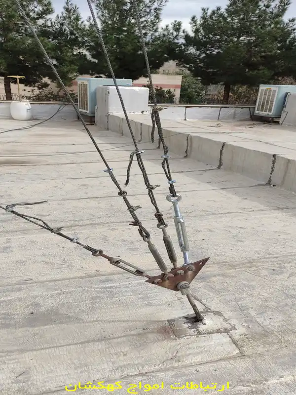 رگلاژ دقیق سازه دکل آب و فاضلاب