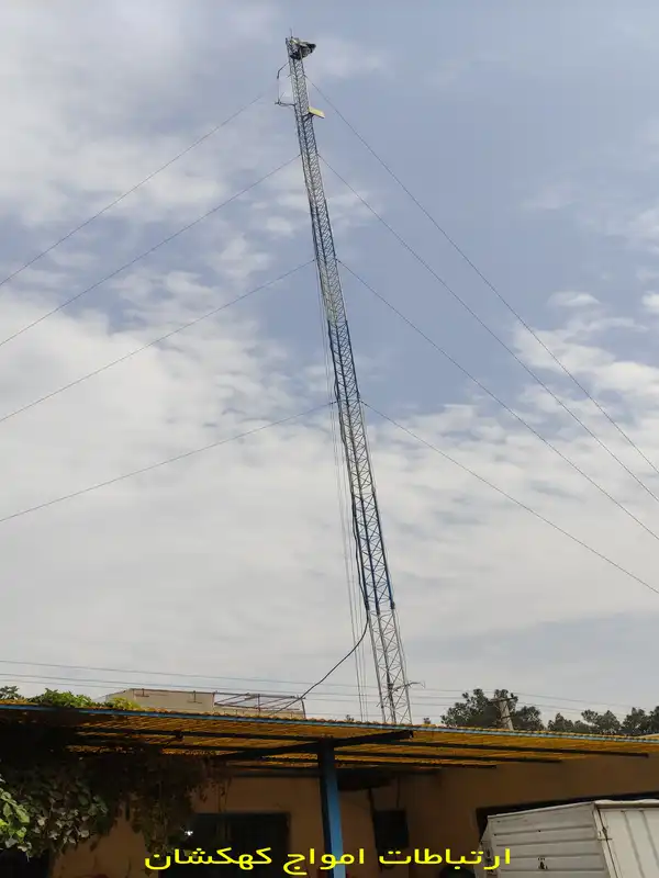 رگلاژ دقیق سازه دکل آب و فاضلاب