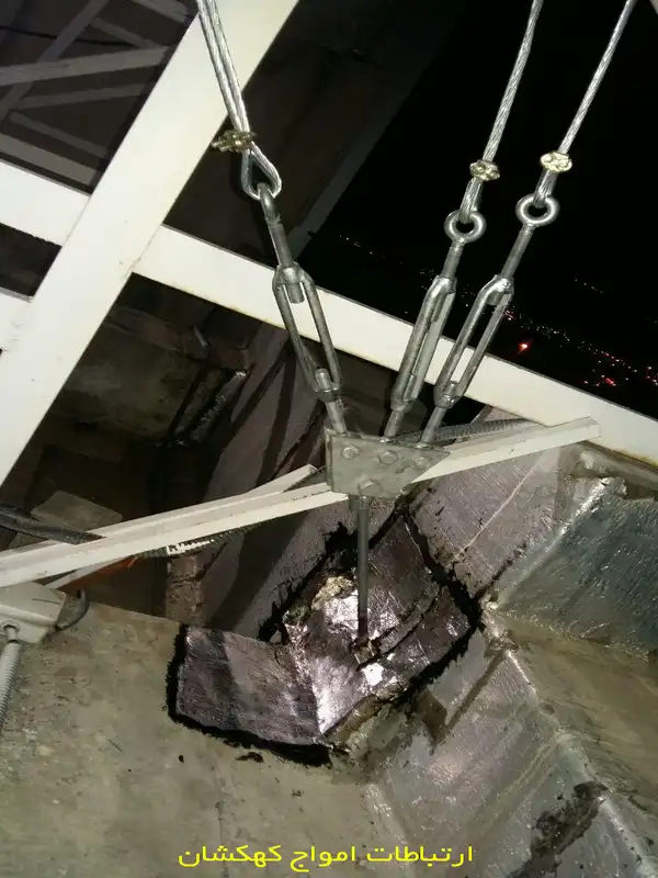 انجام رگلاژ و سرویس دکل مهاری بانک مهر اقتصاد (سپه)