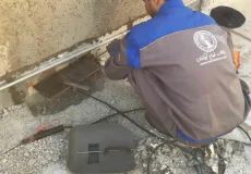 مهاربندی لایه دوم برای پایداری دکل مهاری محمدیه