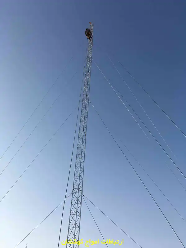 نصب و استقرار دکل مهاری سارمان اوج