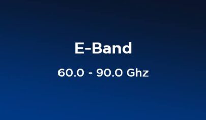 لینک رادیویی مبتنی بر باند فرکانسی E-band روی دکل مخابراتی