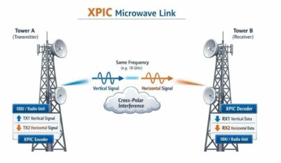 فناوری XPIC در لینک مایکروویو با دو پلاریزاسیون